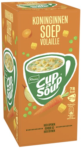 Cup-a-Soup Knorr koninginnensoep 21x175ml-3
