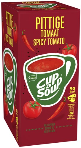 Cup-a-Soup Knorr pittige tomaat 21x175ml-3