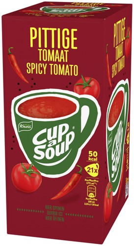Cup-a-Soup Knorr pittige tomaat 21x175ml-2