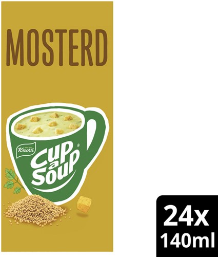 Cup-a-Soup Knorr mosterd 24x140ml