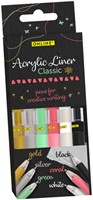 Acrylliner Online classic assorti 6 stuks