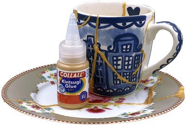 Kintsugi lijm Collall 25 ml met finetip dop-3