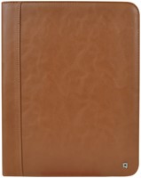 Schrijfmap DESQ A4 kunstleder bruin-2