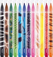 Viltstift Maped Color'Peps Animals set à 12 kleuren-2