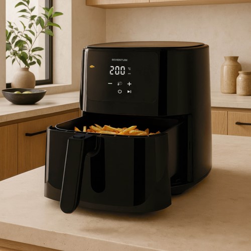 Airfryer Inventum 5 liter 1500watt zwart-2