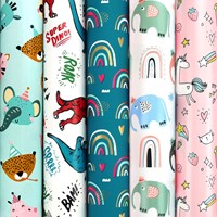 Inpakpapier Rotolux Rosie 200x70cm assorti
