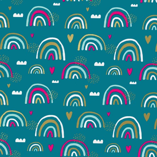 Inpakpapier Rotolux Rosie 200x70cm assorti-1