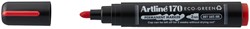 Permanent marker Artline 170 Dry Safe Eco rond medium rood