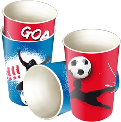 Beker Haza goal! 250ml 8 stuks