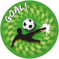 Bord Haza Goal! 23cm 8 stuks