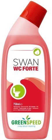 Toiletreiniger Greenspeed Swan WC Forte 750ml rood