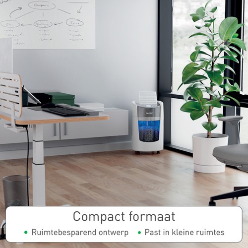 Papiervernietiger Leitz IQ OptiMax 350 Small Office P5 snippers 2x15mm-8