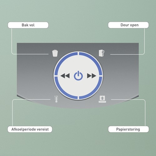 Papiervernietiger Leitz IQ OptiMax 350 Small Office P5 snippers 2x15mm-3