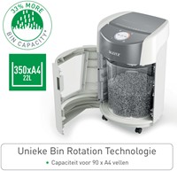 Papiervernietiger Leitz IQ OptiMax 350 Small Office P5 snippers 2x15mm-5