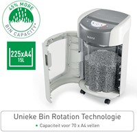 Papiervernietiger Leitz IQ OptiMax 225 Home Office P5 snippers 2x15mm-5