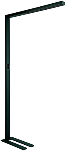 Vloerlamp MAUL Sirius LED beweging- daglichtsensor dimbaar zwart