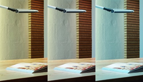 Bureaulamp MAUL Optimus LED dimbaar tafelklem zilver-4