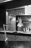 Bureaulamp MAUL Study met tafelklem incl.LED E27 lamp wit-2