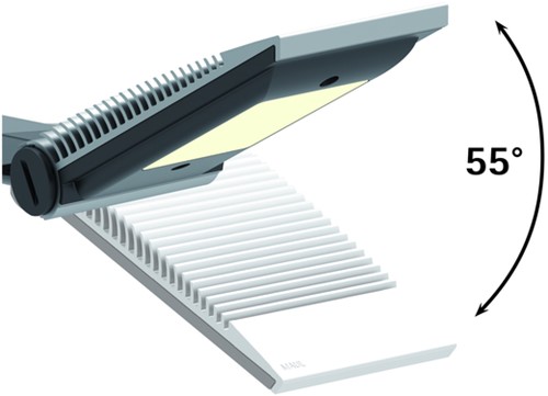 Bureaulamp MAUL Solaris LED zilver-1