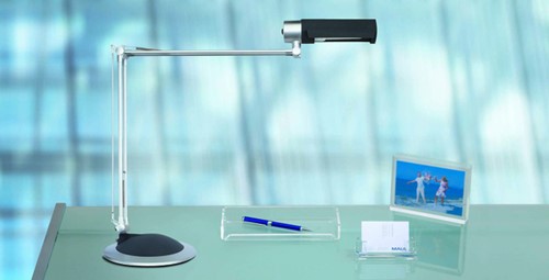 Bureaulamp MAUL Office LED zilver-2