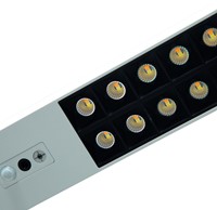 Werkpleklamp tafelklem MAUL Sirius LED beweging- daglichtsensor dimbaar wit-1