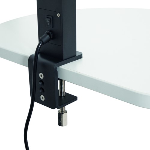 Werkpleklamp tafelklem MAUL Sirius LED beweging- daglichtsensor dimbaar zwart-2