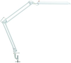 Bureaulamp MAUL Atlantic LED met tafelklem wit