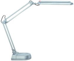 Bureaulamp MAUL Atlantic LED op voet zilver