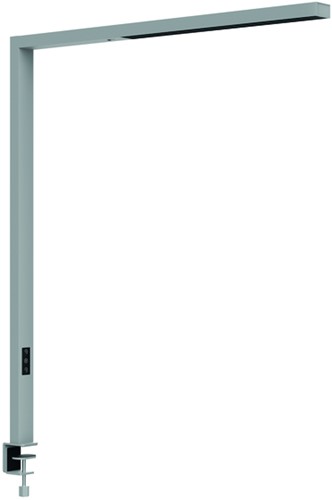 Werkpleklamp tafelklem MAUL Sirius LED beweging- daglichtsensor dimbaar zilver