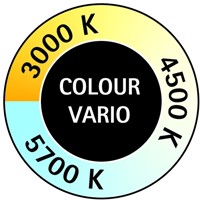 Werkpleklamp tafelklem MAUL Sirius LED beweging- daglichtsensor dimbaar zilver-1