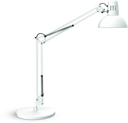 Bureaulamp MAUL Study op voet incl.LED E27 lamp wit