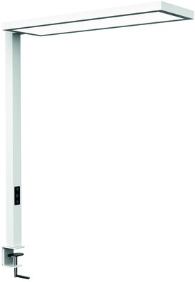 Werkpleklamp tafelklem MAUL Senja LED beweging- daglichtsensor dimbaar wit