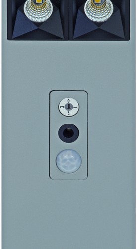 Vloerlamp MAUL Sirius LED beweging- daglichtsensor dimbaar zilver-3