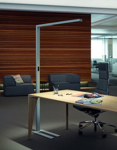 Vloerlamp MAUL Sirius LED beweging- daglichtsensor dimbaar zilver-3