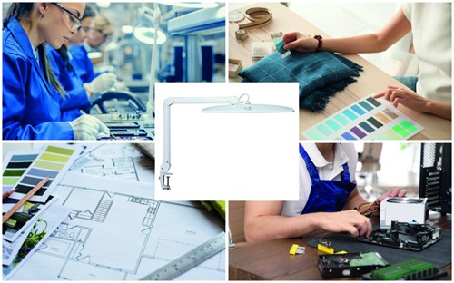 Werkpleklamp tafelklem MAUL Explore LED dimbaar wit-1