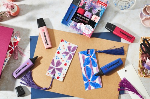 Markeerstift STABILO Boss Wildflower assorti 4 stuks-2