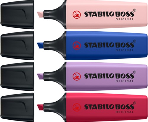 Markeerstift STABILO Boss Wildflower display klein assorti-9