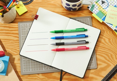 Balpen STABILO pointball colorful medium assorti-6