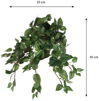 Kunstplant Mica Scindapsus hangend groen Ø25 45cm-1