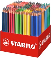 Kleurpotloden STABILO 203 Trio dik assorti classpack à 300 stuks-2