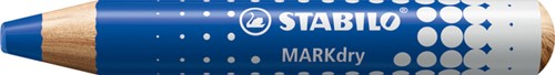 Whiteboardpotlood STABILO MARKdry incl 2 slijpers blauw classpack 30st-7