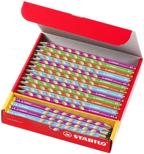Potlood STABILO Easygraph grafiet 325 HB classpack à 48 stuks-3