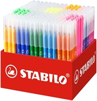 Viltstift STABILO Trio A-Z 378 fijn assorti classpack à 240 stuks-3