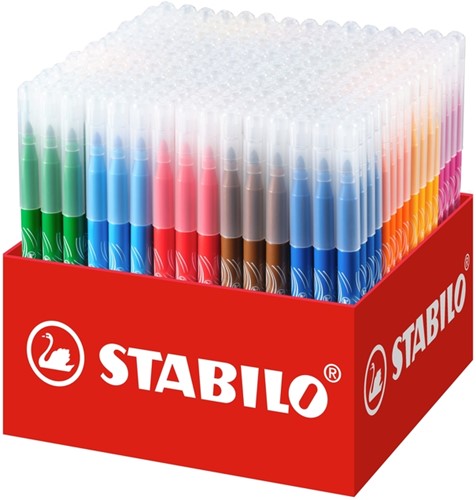 Viltstift STABILO power 280 medium assorti classpack à 240 stuks-4