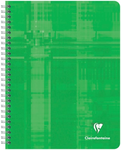 Schrift Clairefontaine 170x220 mm séyès 90 pagina's 90 gram assorti-1