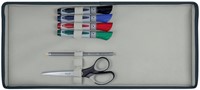 Opbergtas Leitz gestoffeerd met deksel grijs-1