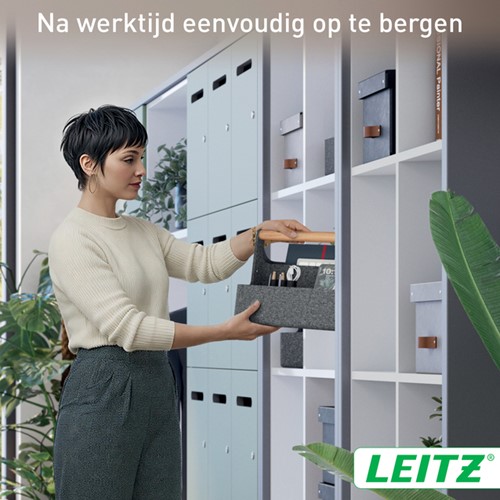 Bureau organizer Leitz draagbaar donkergrijs-2