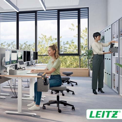 Bureau organizer Leitz draagbaar hangend donkergrijs-4