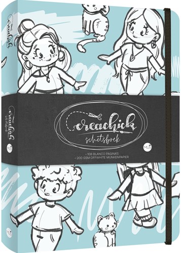 Schetsboek CreaChick Blue