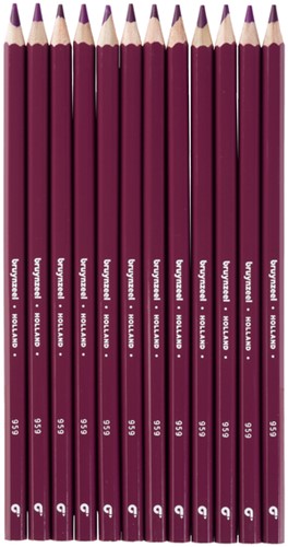 Kleurpotlood Bruynzeel Super 959 roodviolet-1